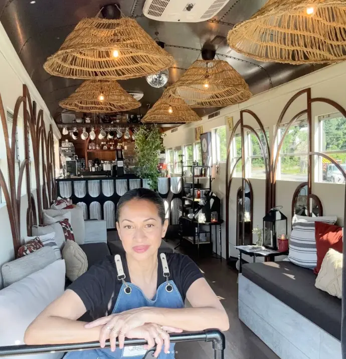 Samara Aguilar, co-founder of Hendrix The Bus